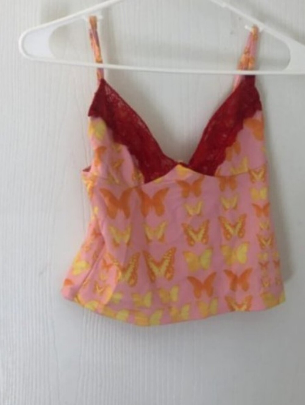 Doll Kills Omighty Butterfly Cami Top Sz M